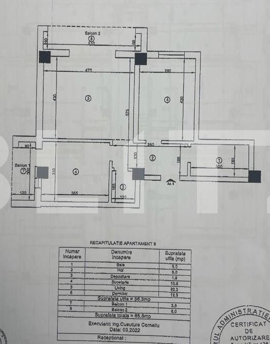 Apartament de vânzare 2 camere Visani - 124419AV | BLITZ Iași | Poza1