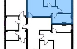 Apartament 2 camere decomandat, 44 mp, zona Hlincea