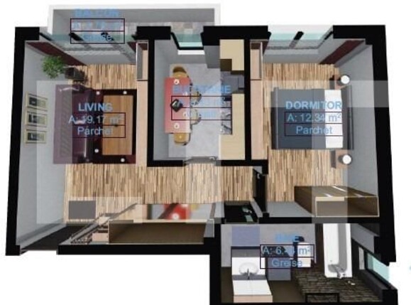 Apartament de vânzare 2 camere Hlincea - 124604AV | BLITZ Iași | Poza1