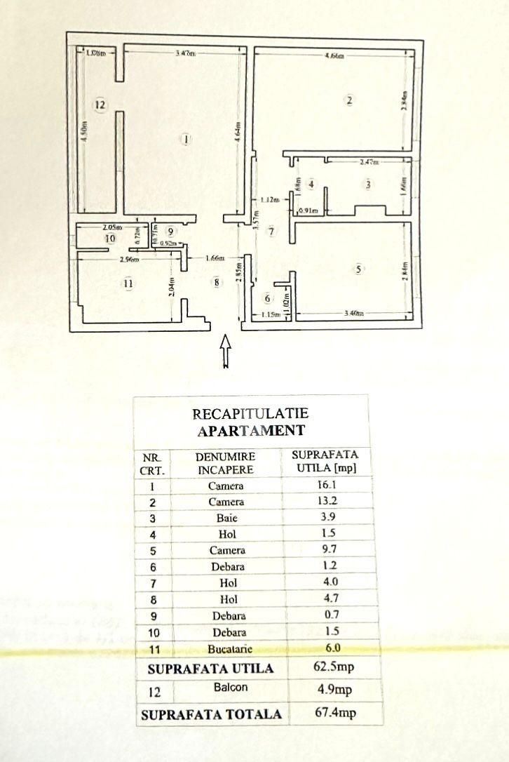Apartament de vânzare 3 camere Podul de Piatra - 125123AV | BLITZ Iași | Poza9