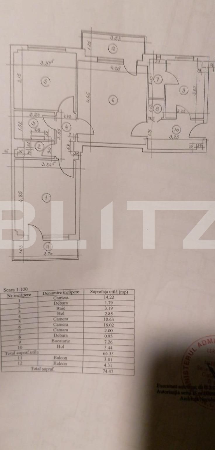 Apartament de vânzare 3 camere Ciric - 125698AV | BLITZ Iași | Poza5
