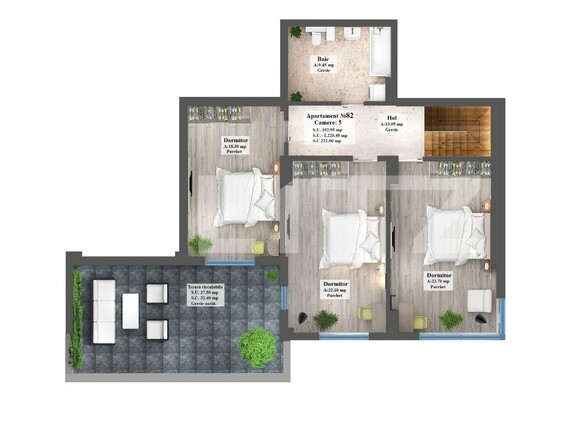 Apartament de vânzare 4+ camere Copou - 125908AV | BLITZ Iași | Poza2