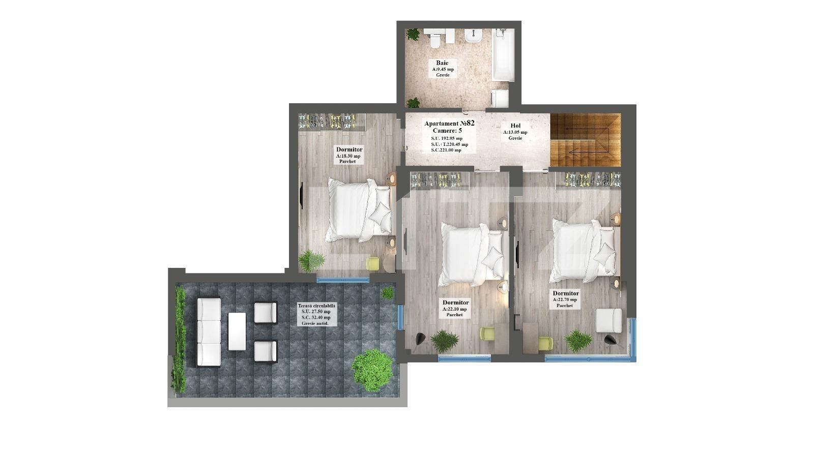 Apartament de vânzare 4+ camere Copou - 125908AV | BLITZ Iași | Poza2