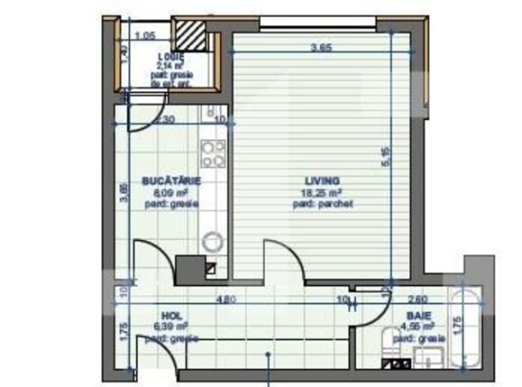 Garsonieră de vânzare Cug - 126029AV | BLITZ Iași | Poza7