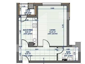 Garsonieră de vânzare Cug - 126029AV | BLITZ Iași | Poza7