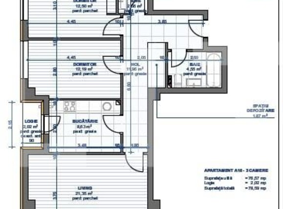 Apartament de vânzare 3 camere Cug - 126031AV | BLITZ Iași | Poza7