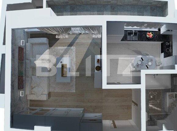 Garsonieră de vânzare Frumoasa - 126261AV | BLITZ Iași | Poza1