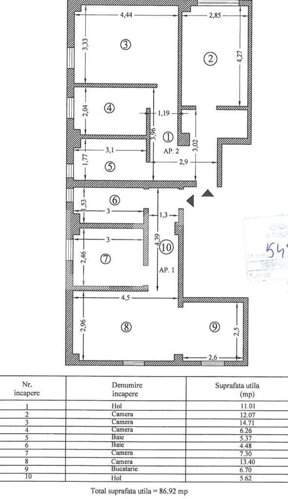 Apartament de vânzare 4+ camere Nicolina - 126331AV | BLITZ Iași | Poza1
