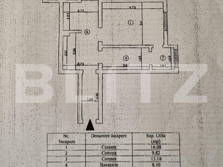 Apartament de vânzare 3 camere Central - 127622AV | BLITZ Iași | Poza1
