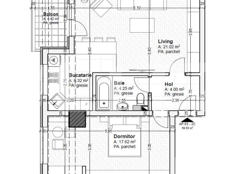 Apartament de vânzare 2 camere Tatarasi - 128180AV | BLITZ Iași | Poza1