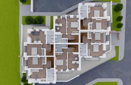 Apartament 3 camere, pe 2 nivele, 81mp, GARAJ inclus, zona Rediu-Pacurari