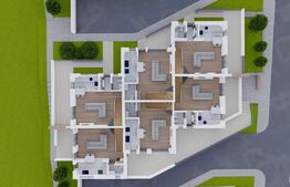 Apartament 3 camere, pe 2 nivele, 81mp, GARAJ inclus, zona Rediu-Pacurari