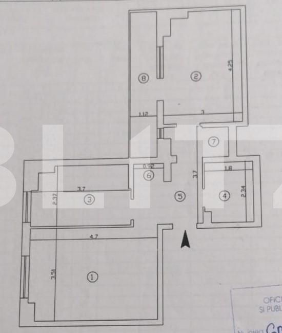 Apartament de vânzare 2 camere Gara - 128756AV | BLITZ Iași | Poza1