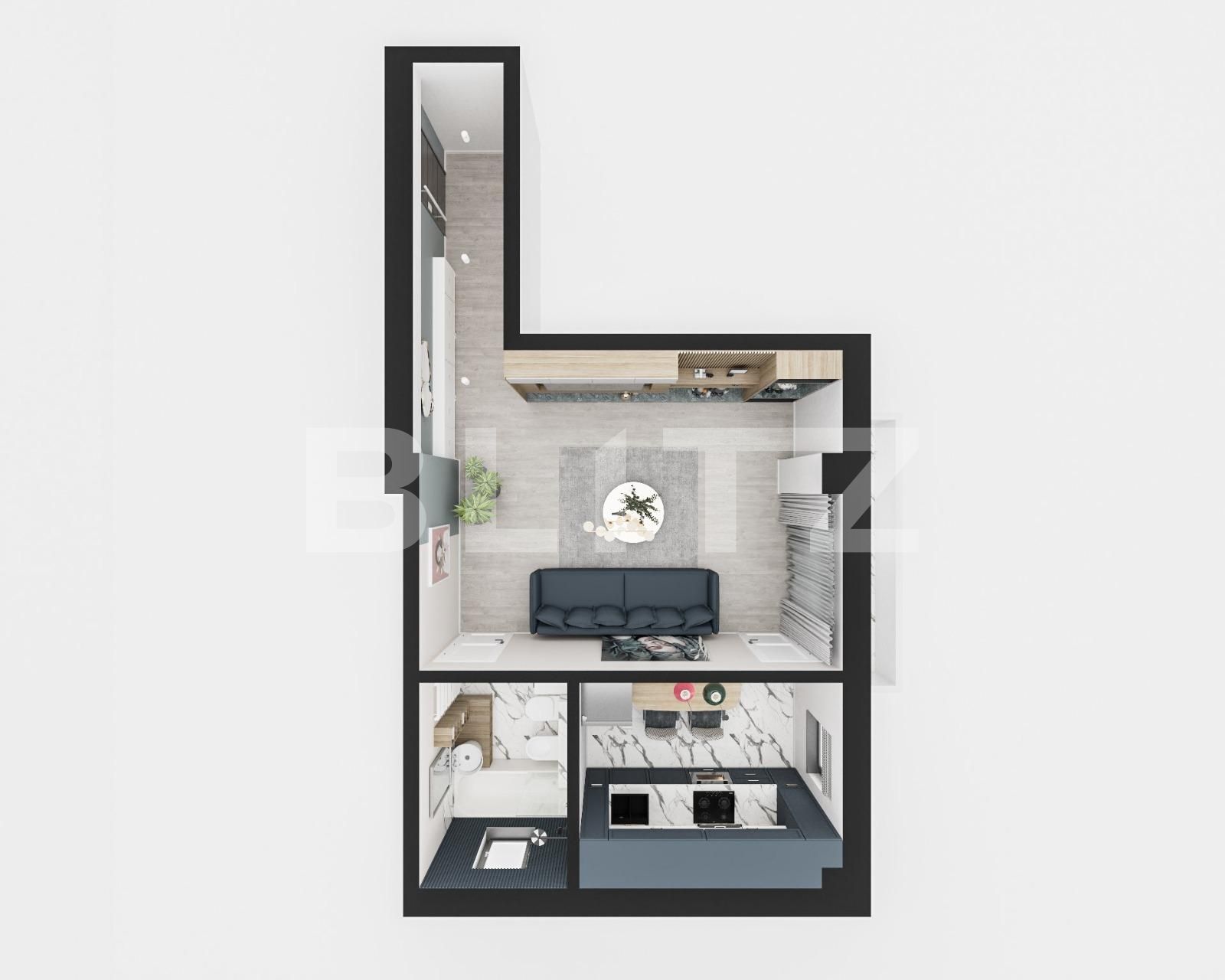 Garsonieră de vânzare Galata - 129687AV | BLITZ Iași | Poza2