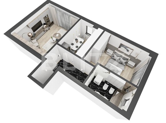 Apartament de vânzare 2 camere Galata - 129689AV | BLITZ Iași | Poza3