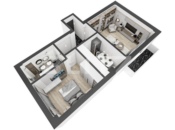 Apartament de vânzare 2 camere Galata - 129689AV | BLITZ Iași | Poza4