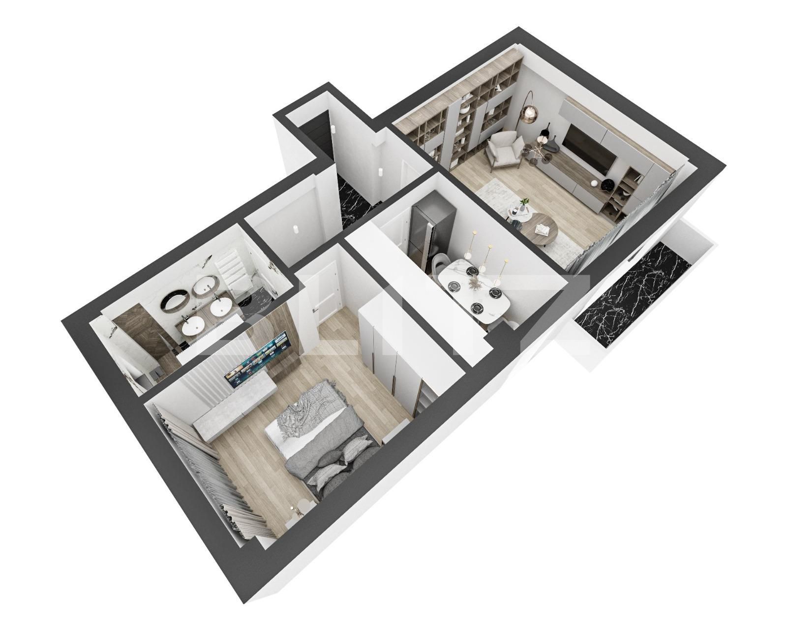 Apartament de vânzare 2 camere Galata - 129689AV | BLITZ Iași | Poza4