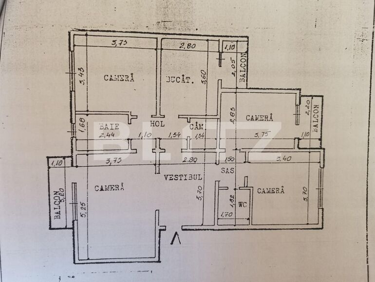 Apartament de vânzare 4 camere Dacia - 129899AV | BLITZ Iași | Poza1
