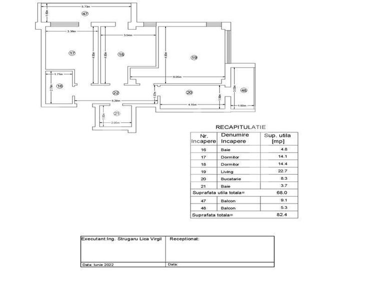 Apartament de vânzare 3 camere Moara de Vant - 130256AV | BLITZ Iași | Poza1