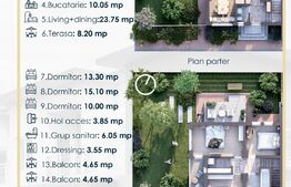 Casa 4 camere, 100mp, Valea Lupului