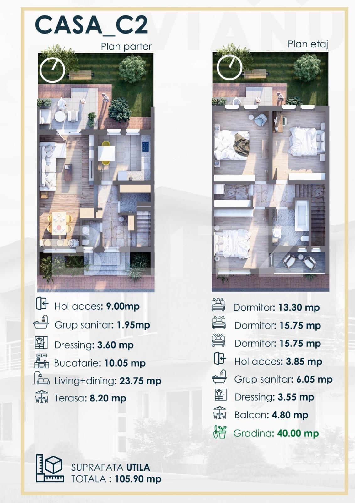 Casa de vânzare 4 camere Valea Lupului - 131216CV | BLITZ Iași | Poza12