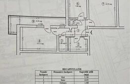 Apartament 2 camere, 61 mp, decomandat, zona Poitiers