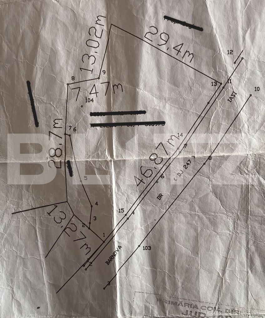 Teren de vânzare Barnova  - 131577TV | BLITZ Iași | Poza1