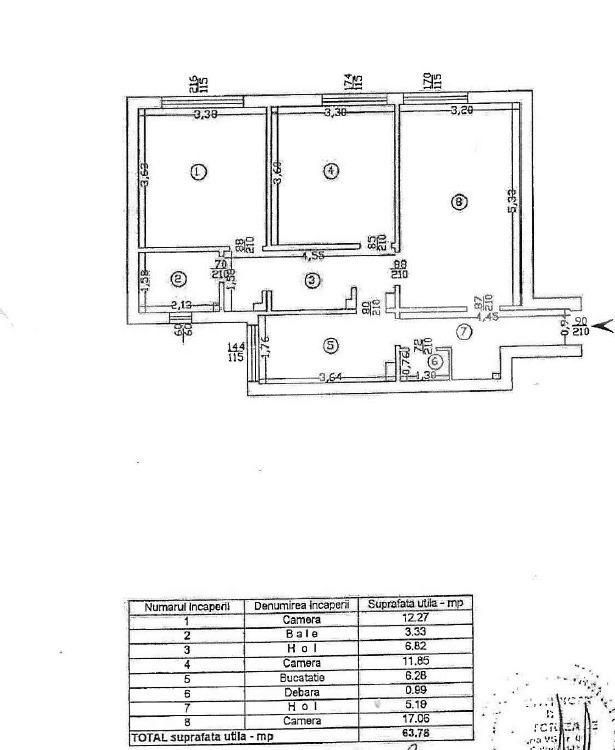Apartament de vânzare 3 camere Ultracentral - 131875AV | BLITZ Iași | Poza8