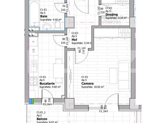 Garsonieră de vânzare Tatarasi - 133800AV | BLITZ Iași | Poza2