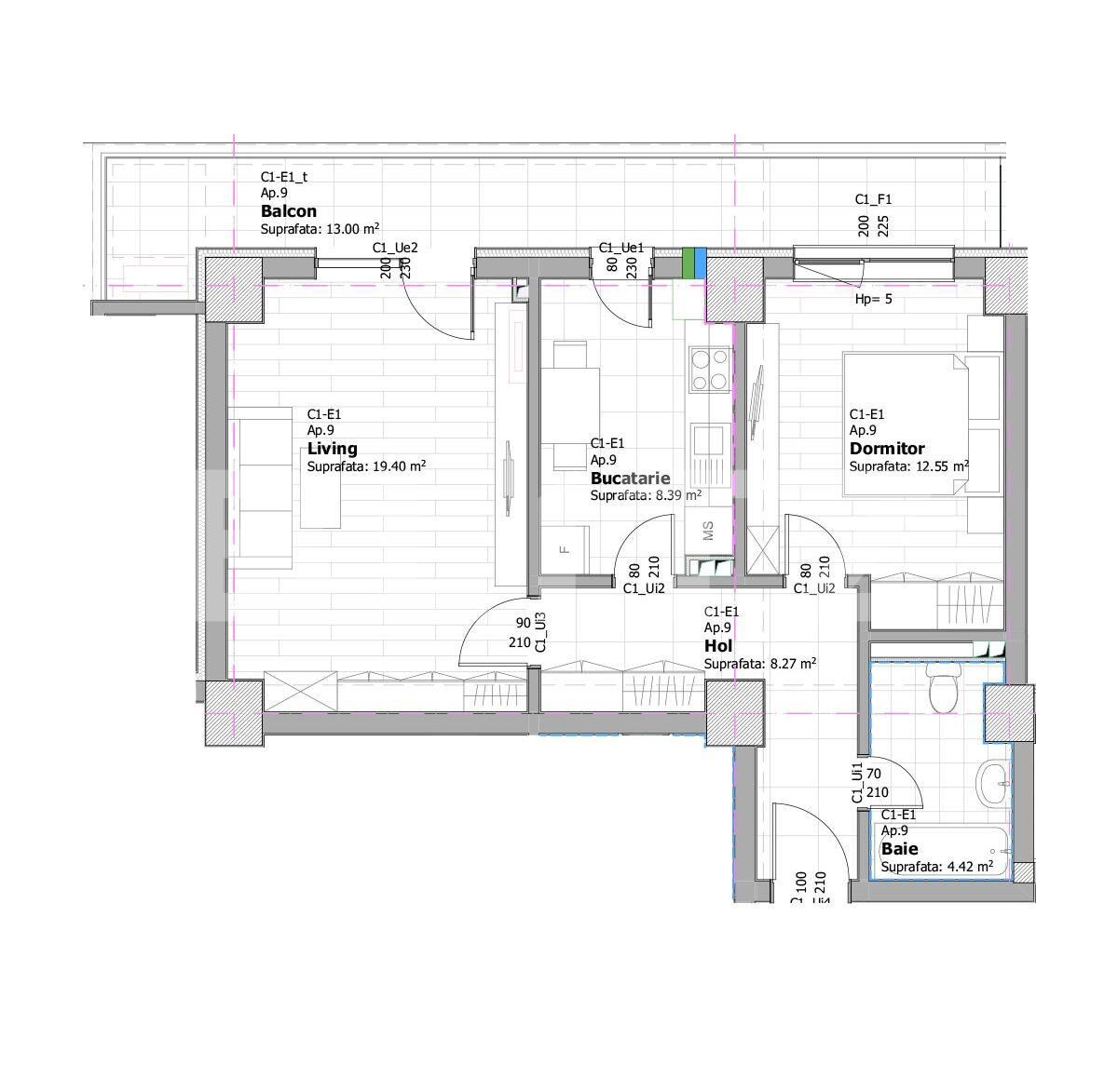 Apartament de vânzare 2 camere Tatarasi - 133808AV | BLITZ Iași | Poza2