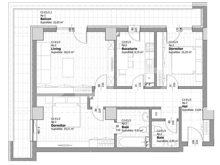 Apartament de vânzare 3 camere Tatarasi - 133811AV | BLITZ Iași | Poza1