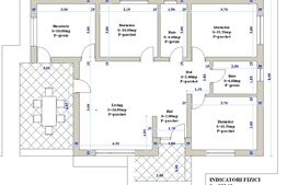 Casa Individuala, plan parter, 82.50 mp utili +450 mp teren, Barnova