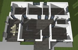 Casa Individuala, plan parter, 82.50 mp utili +450 mp teren, Barnova
