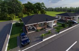 Casa Individuala, plan parter, 82.50 mp utili +450 mp teren, Barnova