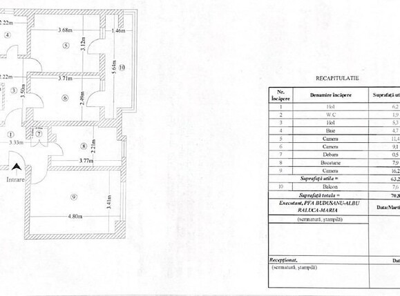 Apartament de vânzare 3 camere Dacia - 136760AV | BLITZ Iași | Poza1