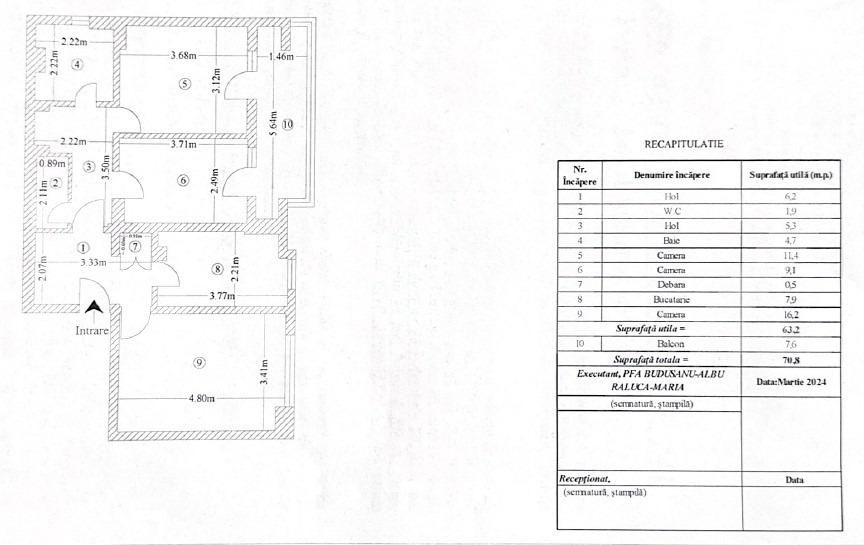 Apartament de vânzare 3 camere Dacia - 136760AV | BLITZ Iași | Poza1