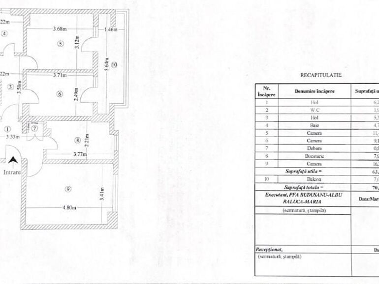Apartament de vânzare 3 camere Dacia - 136760AV | BLITZ Iași | Poza1