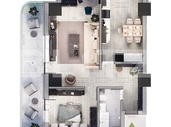 Apartament de vânzare 2 camere Cug - 136777AV | BLITZ Iași | Poza3