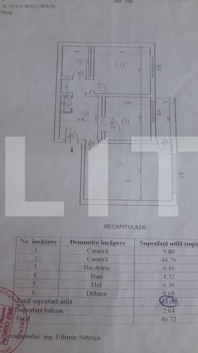 Apartament de vânzare 2 camere Alexandru cel Bun - 139581AV | BLITZ Iași | Poza9