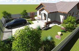 Casa plan parter 96 mp, teren de 500 mp, Valea Adanca