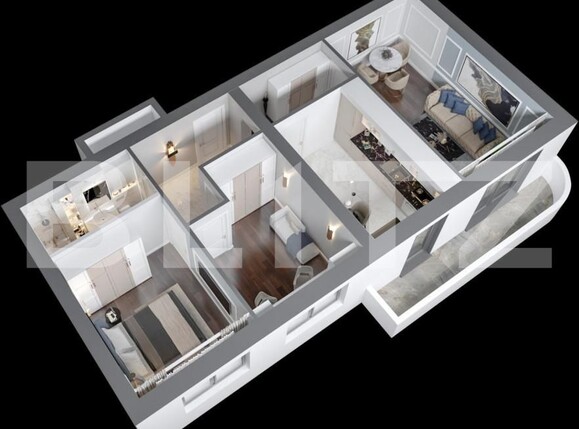 Apartament de vânzare 3 camere Frumoasa - 143670AV | BLITZ Iași | Poza1