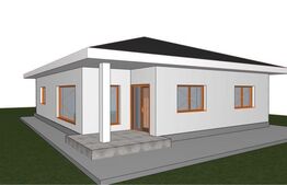 Casa cu 4 camere, 120 mp utili, teren cu 512 mp, Visani