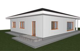 Casa cu 4 camere, 120 mp utili, teren cu 512 mp, Visani