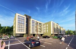 Apartament de 3 camere, decomandat, 2 bai, 76mp, 1 loc de parcare, zona Hlincea