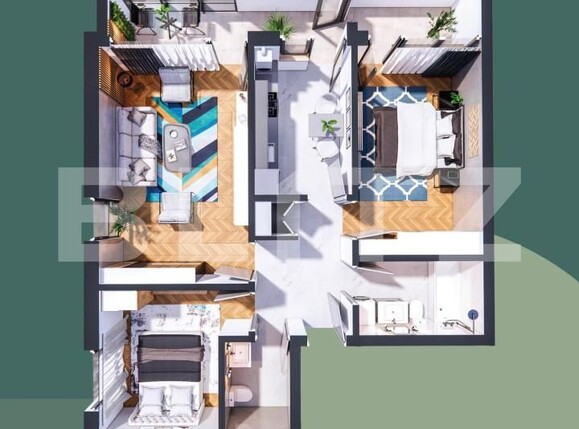 Apartament de vânzare 3 camere Hlincea - 145781AV | BLITZ Iași | Poza1