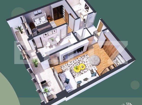 Apartament de vânzare 2 camere Hlincea - 145782AV | BLITZ Iași | Poza1