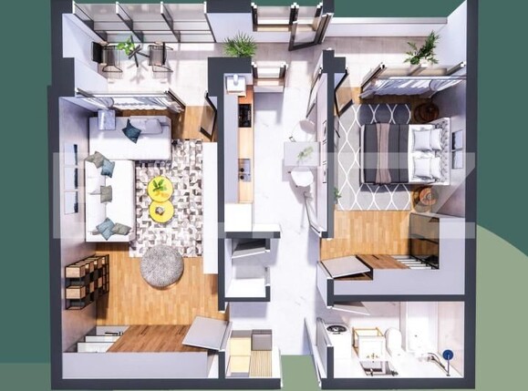 Apartament de vânzare 2 camere Hlincea - 145782AV | BLITZ Iași | Poza2