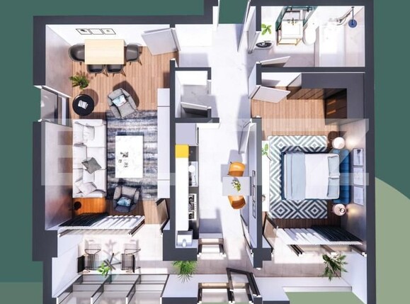 Apartament de vânzare 2 camere Hlincea - 145783AV | BLITZ Iași | Poza2