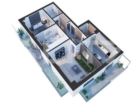 Apartament de vânzare 3 camere Nicolina - 145800AV | BLITZ Iași | Poza7