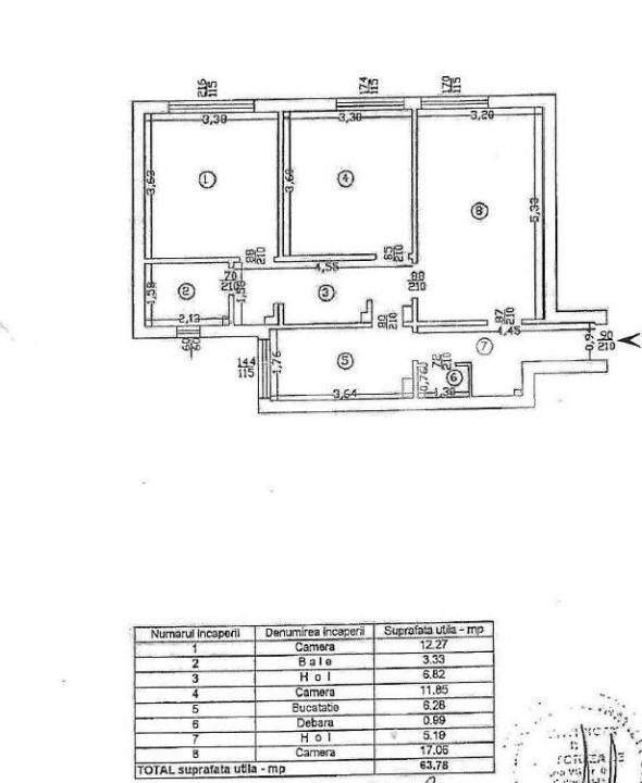 Apartament de vânzare 3 camere Ultracentral - 146102AV | BLITZ Iași | Poza8